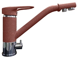 Granfest Смеситель для кухни 2624-1 красный марс – фотография-1